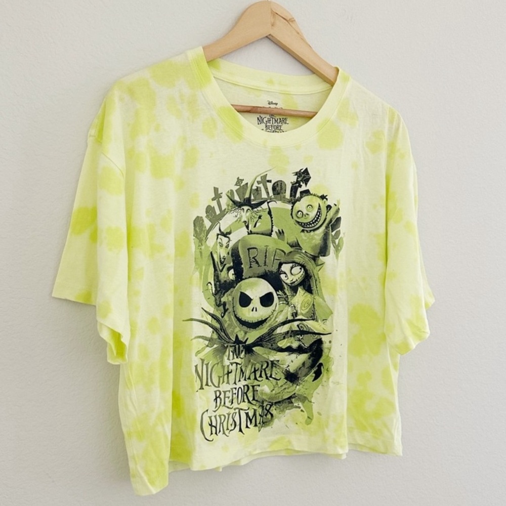 The Nightmare Before Christmas Cropped Graphic Tee - Picture 6 of 6